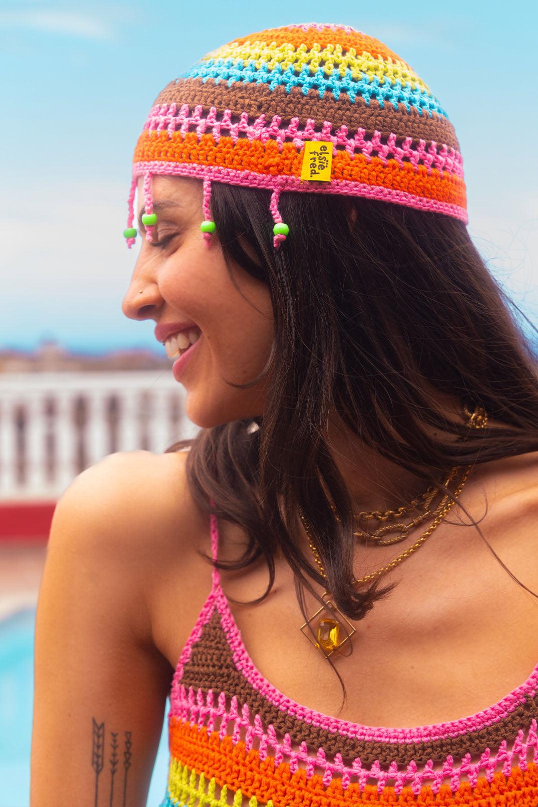 The Las Salinas Beaded Bonnet - Elsie & Fred